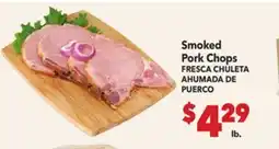 Vallarta Supermarkets Smoked Pork Chops / FRESCA CHULETA AHUMADA DE PEURCO offer