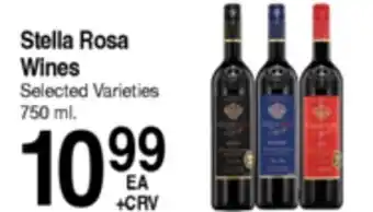 Superior Grocers Stella Rosa Wines offer