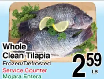 Superior Grocers Whole Clean Tilapia offer
