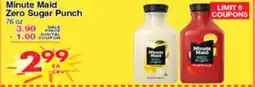 Superior Grocers Minute Maid Zero Sugar Punch offer