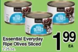 Superior Grocers Essential Everyday Ripe Olives Sliced offer