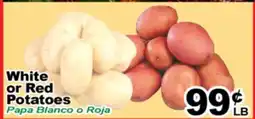 Superior Grocers White or Red Potatoes offer