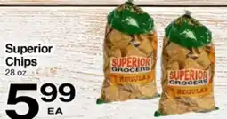 Superior Grocers Superior Chips offer