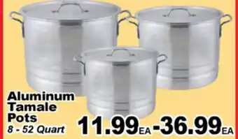 Superior Grocers Aluminum Tamale Pots offer
