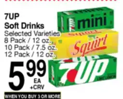Superior Grocers 7UP Soft Drinks offer