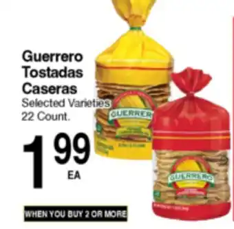Superior Grocers Guerrero Tostadas Caseras offer
