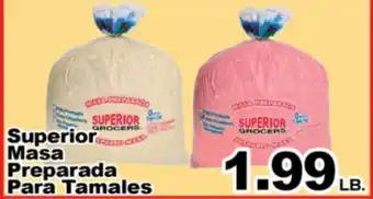 Superior Grocers Superior Masa Preparada Para Tamales offer
