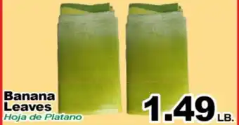 Superior Grocers Banana Leaves offer