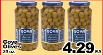 Superior Grocers Goya Olives offer