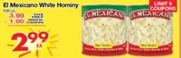 Superior Grocers El Mexicano White Hominy offer
