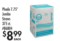 Smart & Final Phade 7.75 Jumbo Straws offer