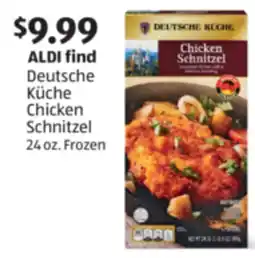Aldi ALDI find Deutsche Küche Chicken Schnitzel offer