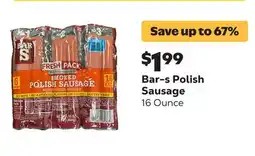 Grocery Outlet Polish Sausage offer