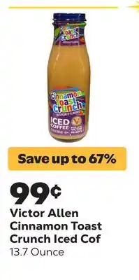 Grocery Outlet Cinnamon Toast Crunch Iced Cof offer