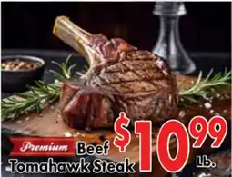 Valley Marketplace Beef Tomahawk Steak offer