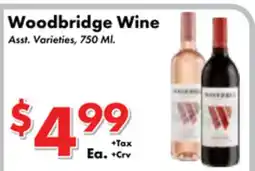 Valley Marketplace Woodbridge Wine offer