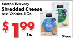 Valley Marketplace Essential Everyday Shredded Cheese offer