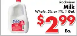 Valley Marketplace Rockview Milk offer