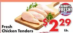 Valley Marketplace Fresh Chicken Tenders offer
