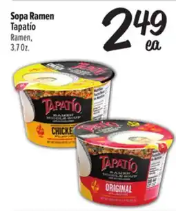 El Super Sopa Ramen Tapatío offer