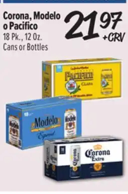 El Super Corona, Modelo o Pacifico offer
