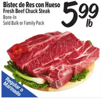 El Super Bistec de Res con Hueso offer