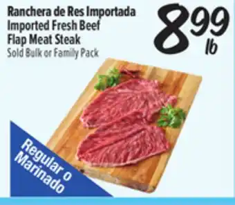 El Super Ranchera de Res Importada Imported Fresh Beef Flap Meat Steak offer
