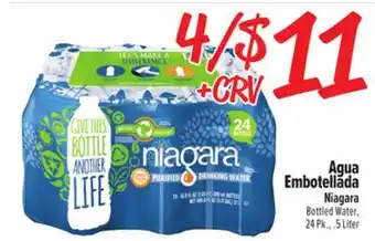 El Super Agua Embotellada Niagara offer