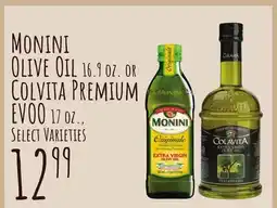 Jewel-Osco MONINI OLIVE OIL 16.9 OZ. OR COLVITA PREMIUM EVOO 17 OZ offer