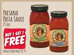Jewel-Osco Paesana Pasta Sauce offer