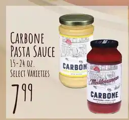 Jewel-Osco CARBONE PASTA SAUCE offer