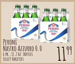 Jewel-Osco PERONI NASTRO AZZURRO 0.0 offer