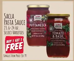 Jewel-Osco Sacla Pasta Sauce offer