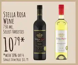 Jewel-Osco STELLA ROSA WINE offer