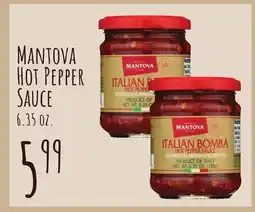 Jewel-Osco MANTOVA HOT PEPPER SAUCE offer