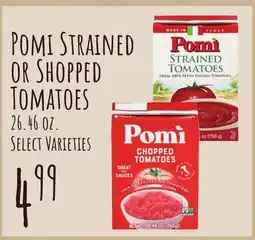 Jewel-Osco POMI STRAINED OR SHOPPED TOMATOES offer