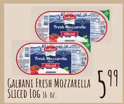 Jewel-Osco GALBANI FRESH MOZZARELLA SLICED LOG offer
