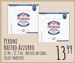 Jewel-Osco Peroni Nastro Azzurro offer