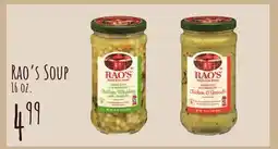 Jewel-Osco RAO'S SOUP offer