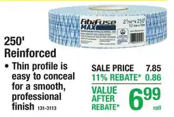 Menards 250' Reinforced offer