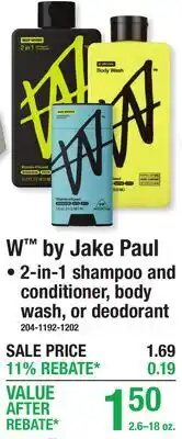 Menards W by Jake Paul offer