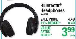 Menards Bluetooth Headphones offer