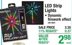 Menards LED Strip Lights offer