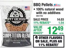 Menards BBQ Pellets offer