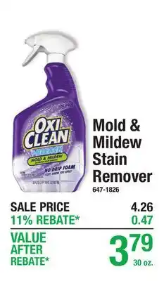 Menards Mold & Mildew Stain Remover offer