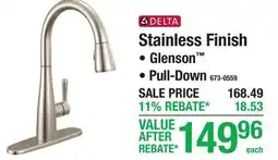 Menards Stainless Finish offer