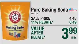 Menards Pure Baking Soda offer