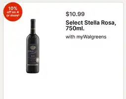 Walgreens Select Stella Rosa offer