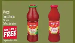 Jewel-Osco Mutti Tomatoes offer