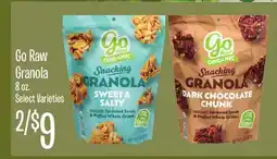 Jewel-Osco Go Raw Granola offer